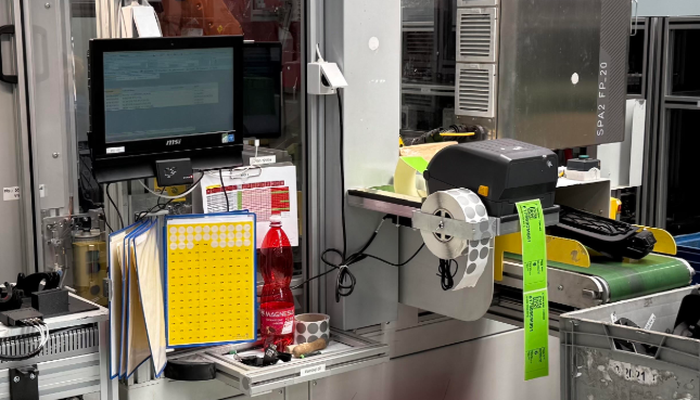 Velka Bites Automatic printing of labels 1