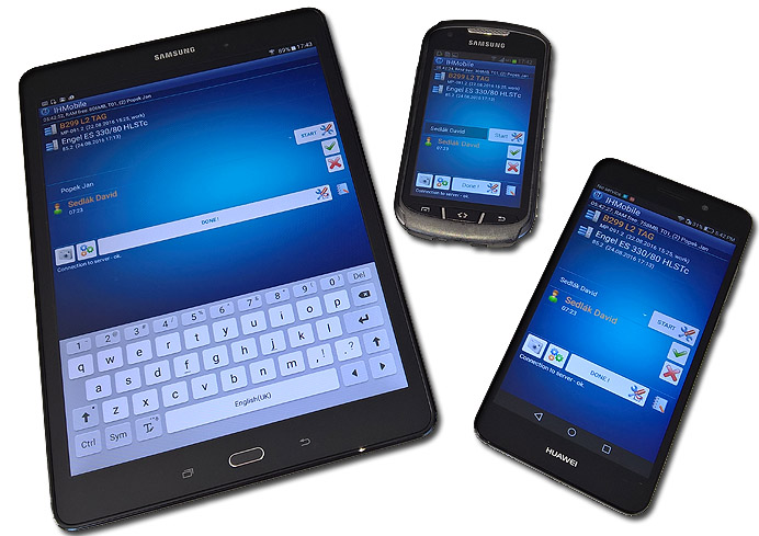 IHMobile Android app overview for maintenance technicians